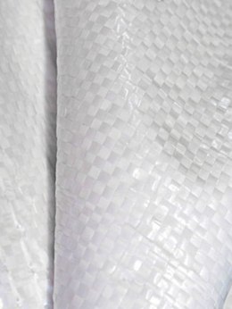 Worek polipropylenowy biały na zboże 65 x 110 cm - 50 kg