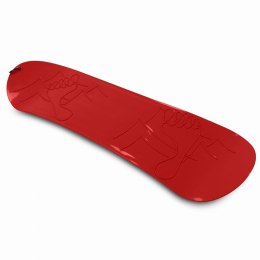 Ślizg deska SNOWBOARD S czerwony